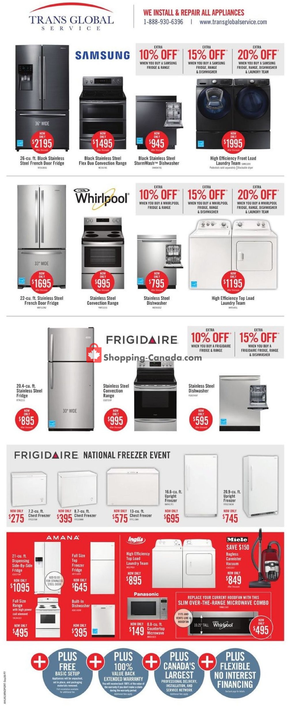 The Brick flyer from Friday September 28, 2018 to Monday October 1, 2018 - page 9