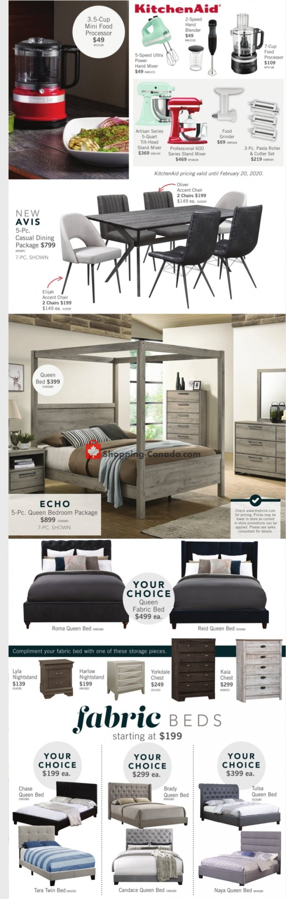 The Brick flyer from Saturday February 1, 2020 to Sunday March 1, 2020 - page 3