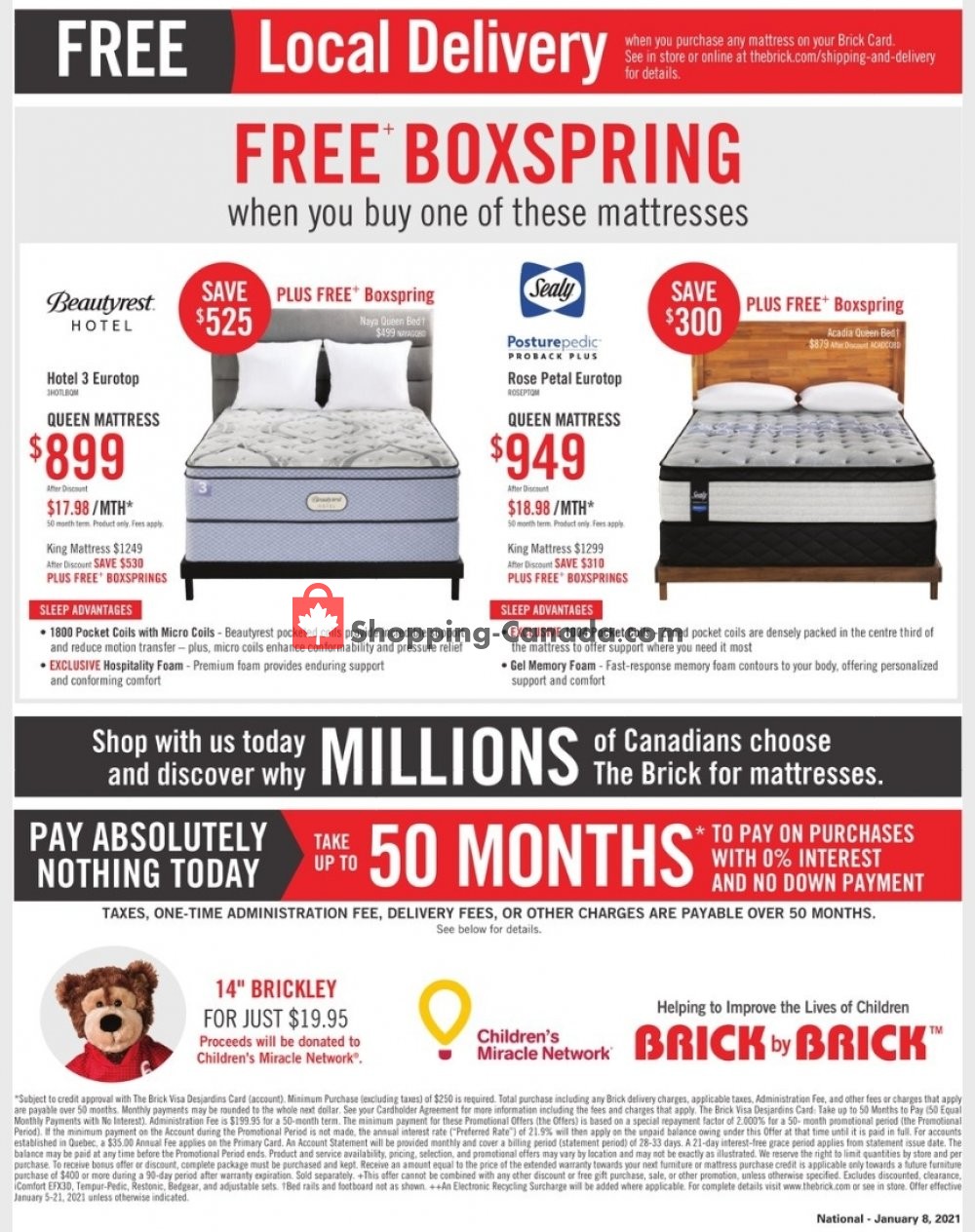 The Brick flyer from Tuesday January 5, 2021 to Thursday January 21, 2021 - page 15