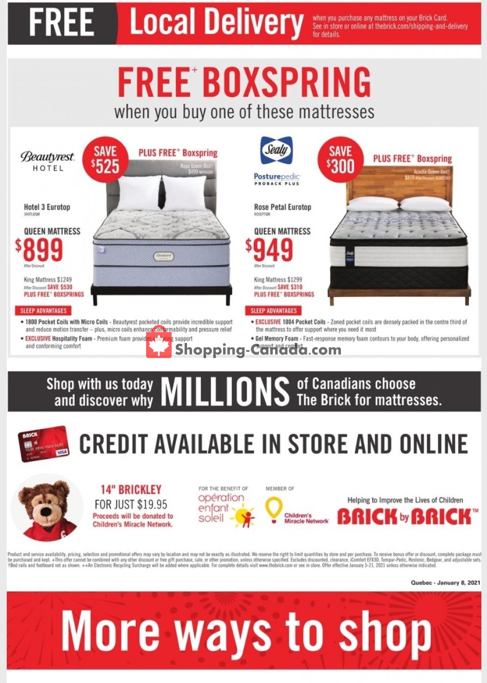 The Brick flyer from Tuesday January 5, 2021 to Thursday January 21, 2021 - page 15