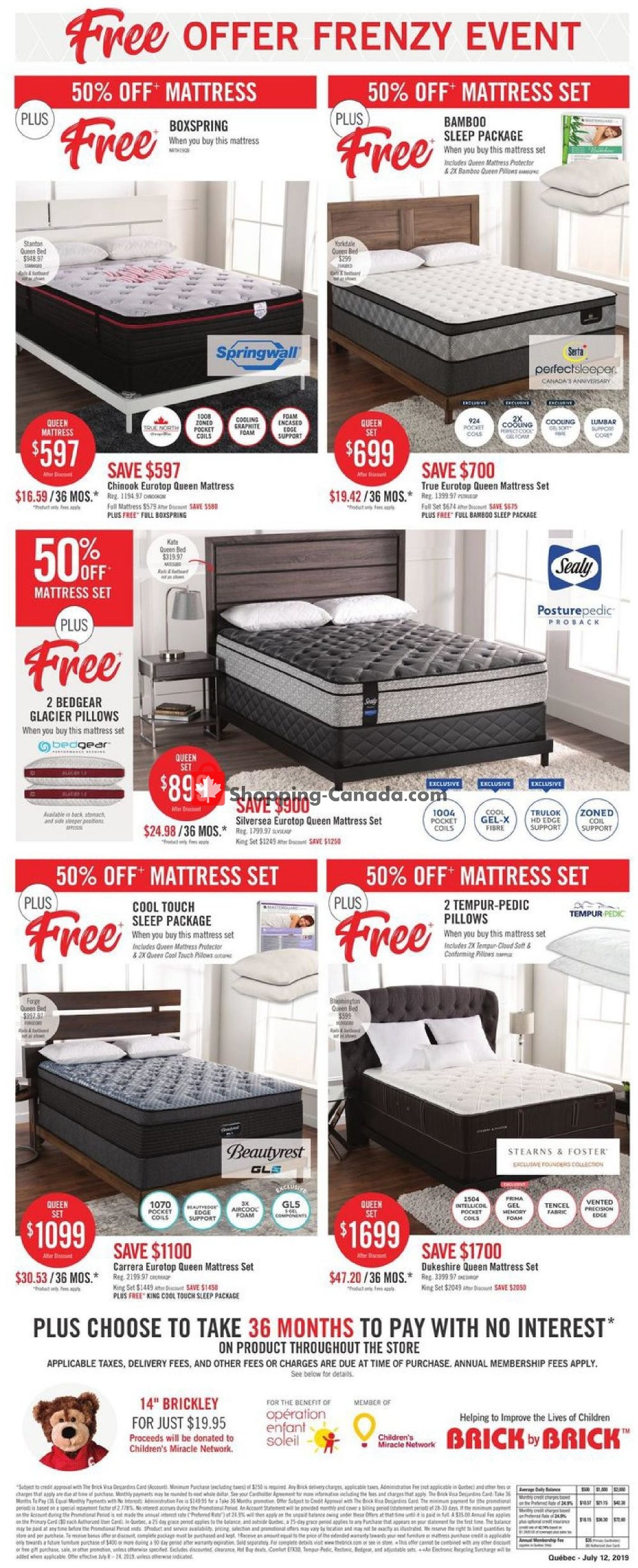 The Brick flyer from Monday July 8, 2019 to Wednesday July 24, 2019 - page 13