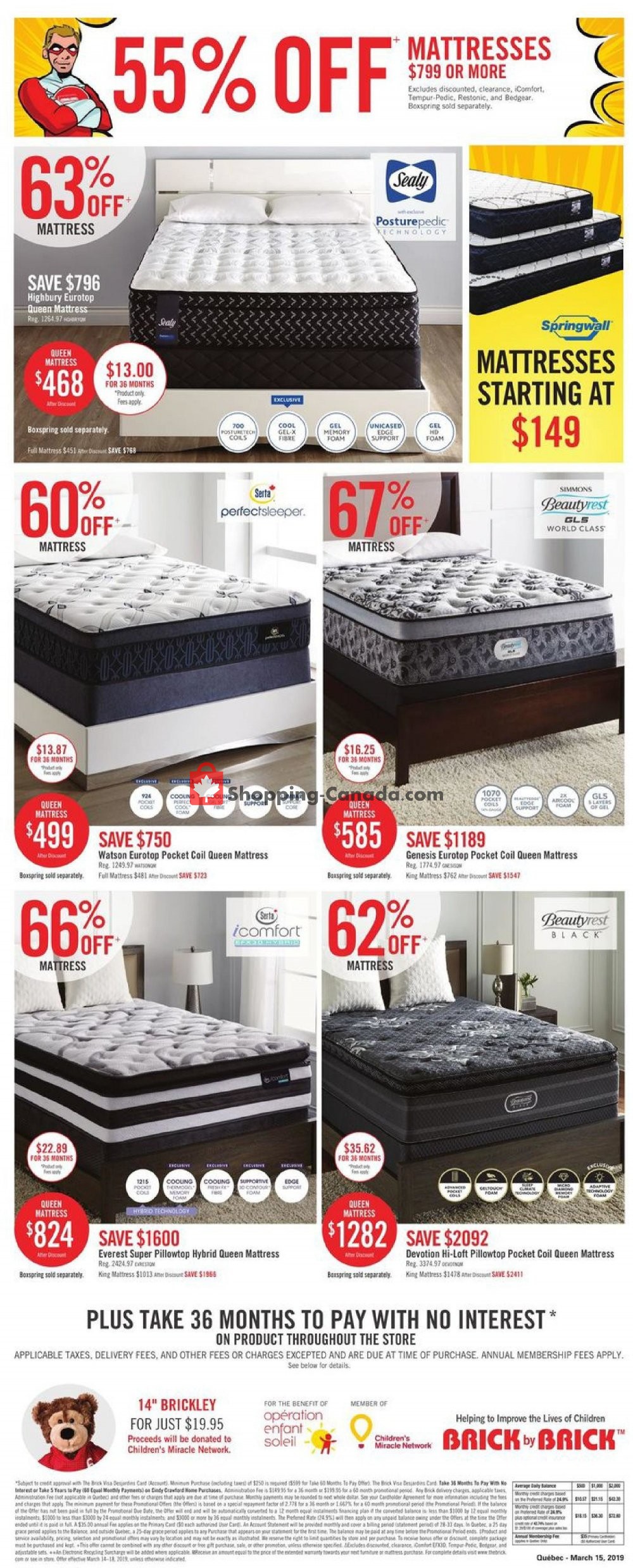 The Brick flyer from Thursday March 14, 2019 to Monday March 18, 2019 - page 16