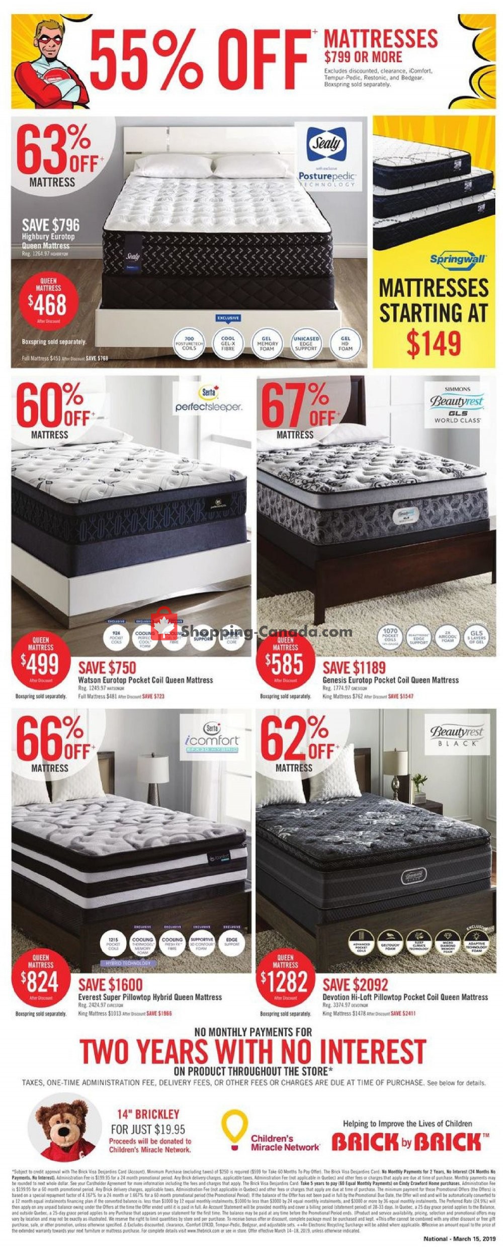 The Brick flyer from Thursday March 14, 2019 to Monday March 18, 2019 - page 16