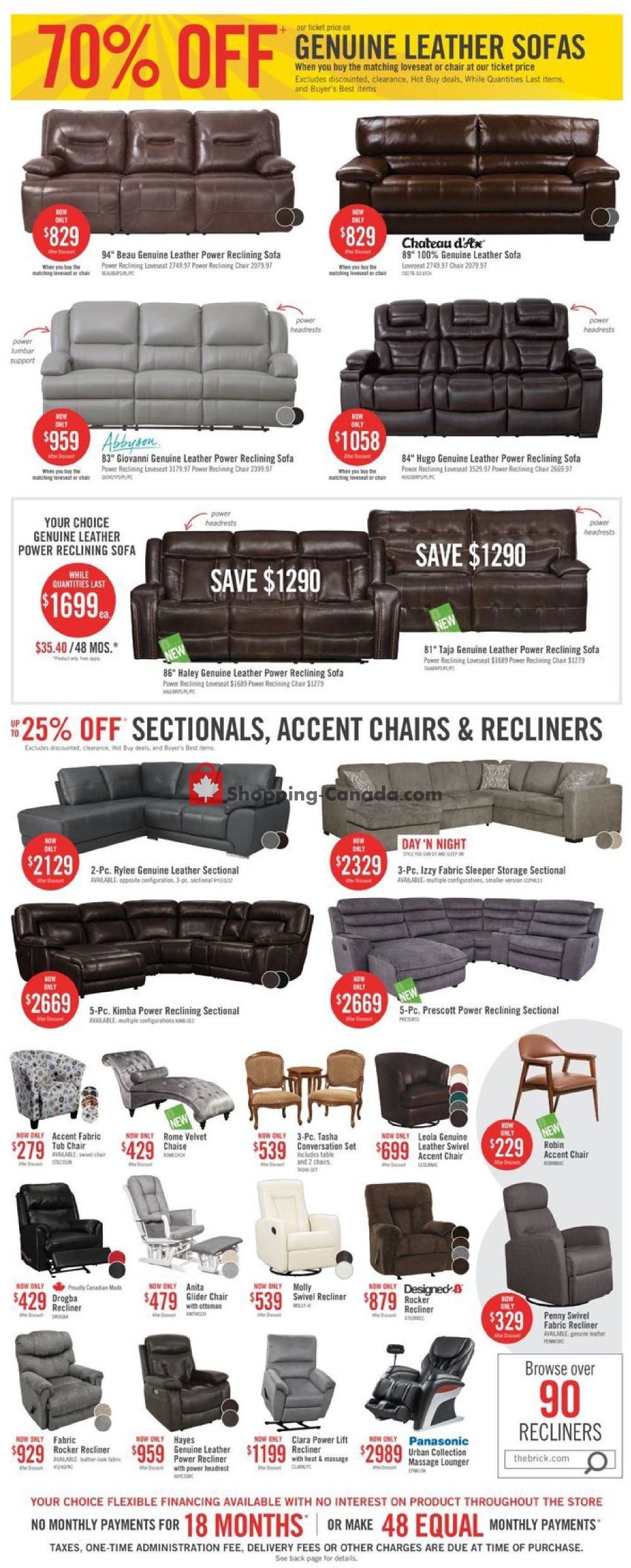 The Brick flyer from Friday September 13, 2019 to Monday September 16, 2019 - page 3
