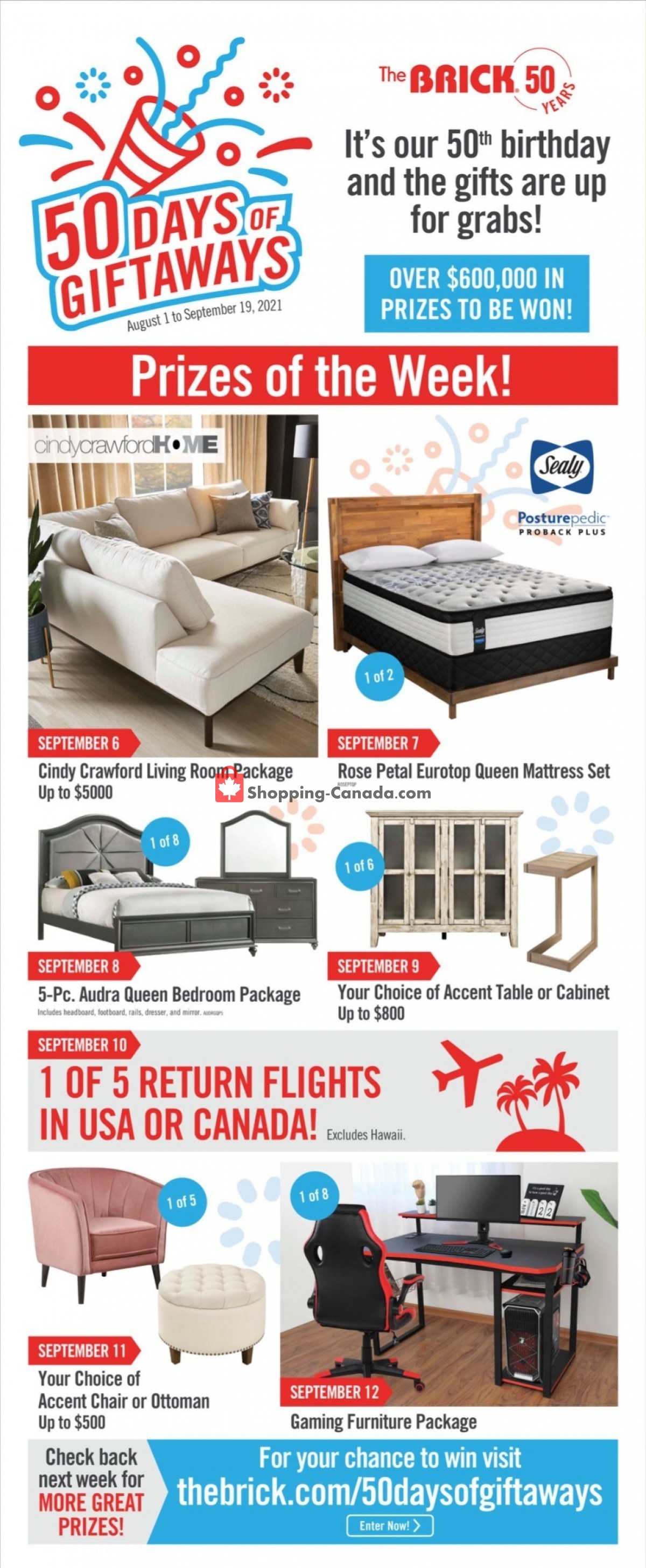 The Brick flyer from Tuesday September 7, 2021 to Thursday September 16, 2021 - page 2