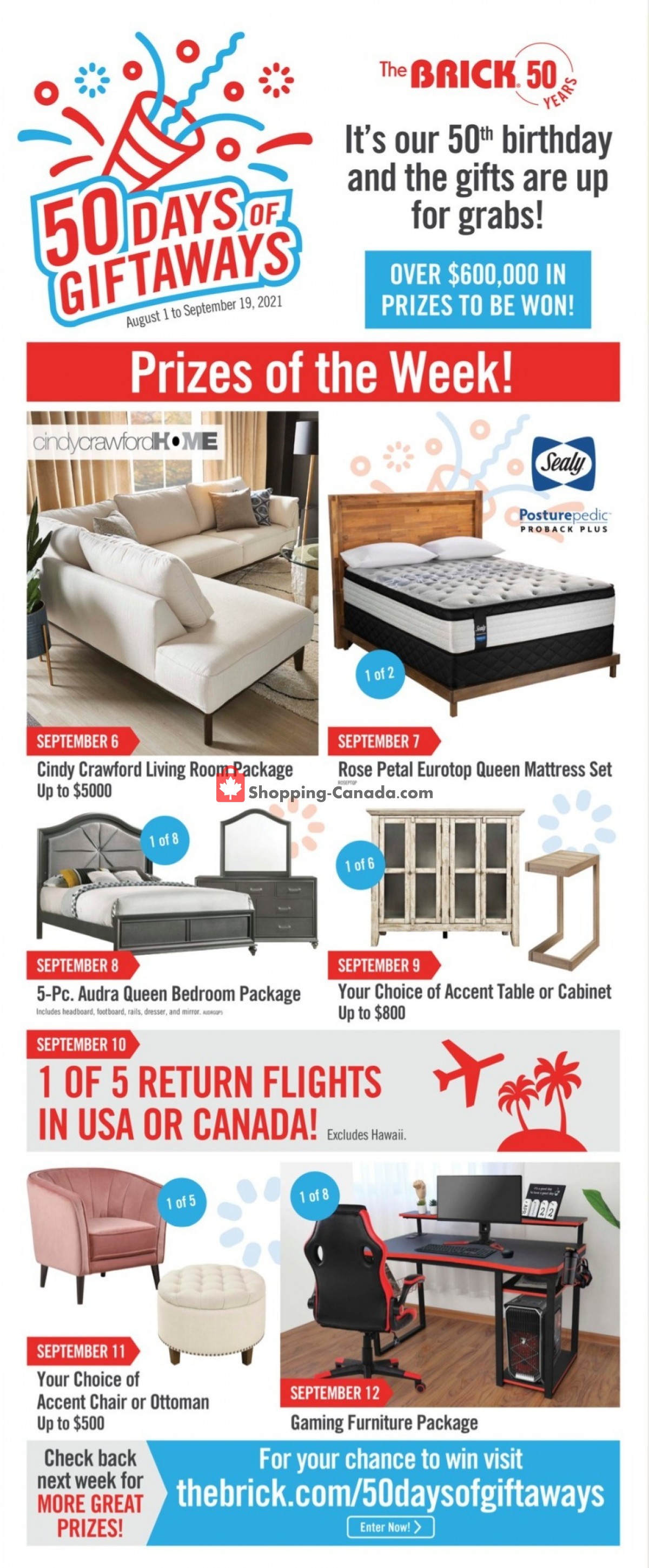 The Brick flyer from Tuesday September 7, 2021 to Thursday September 16, 2021 - page 2