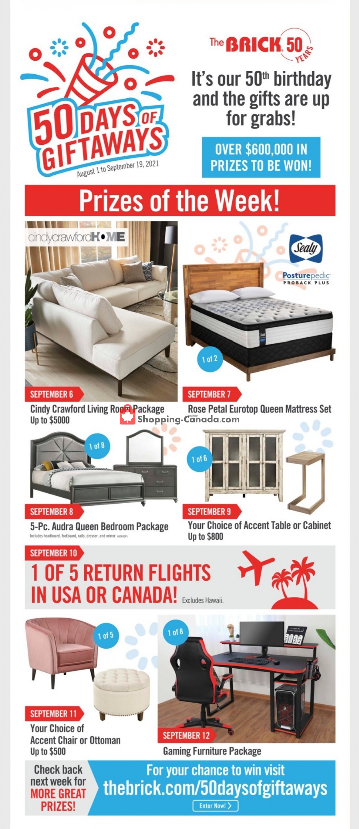 The Brick flyer from Tuesday September 7, 2021 to Thursday September 16, 2021 - page 2