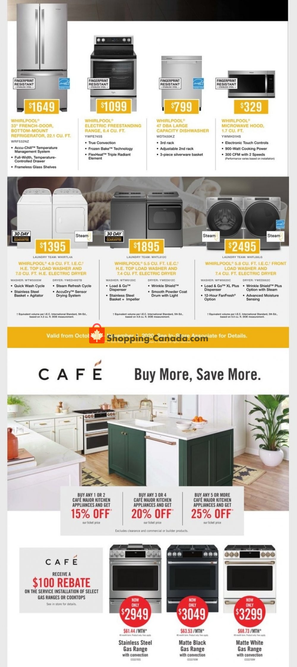 The Brick flyer from Friday October 9, 2020 to Thursday October 22, 2020 - page 5