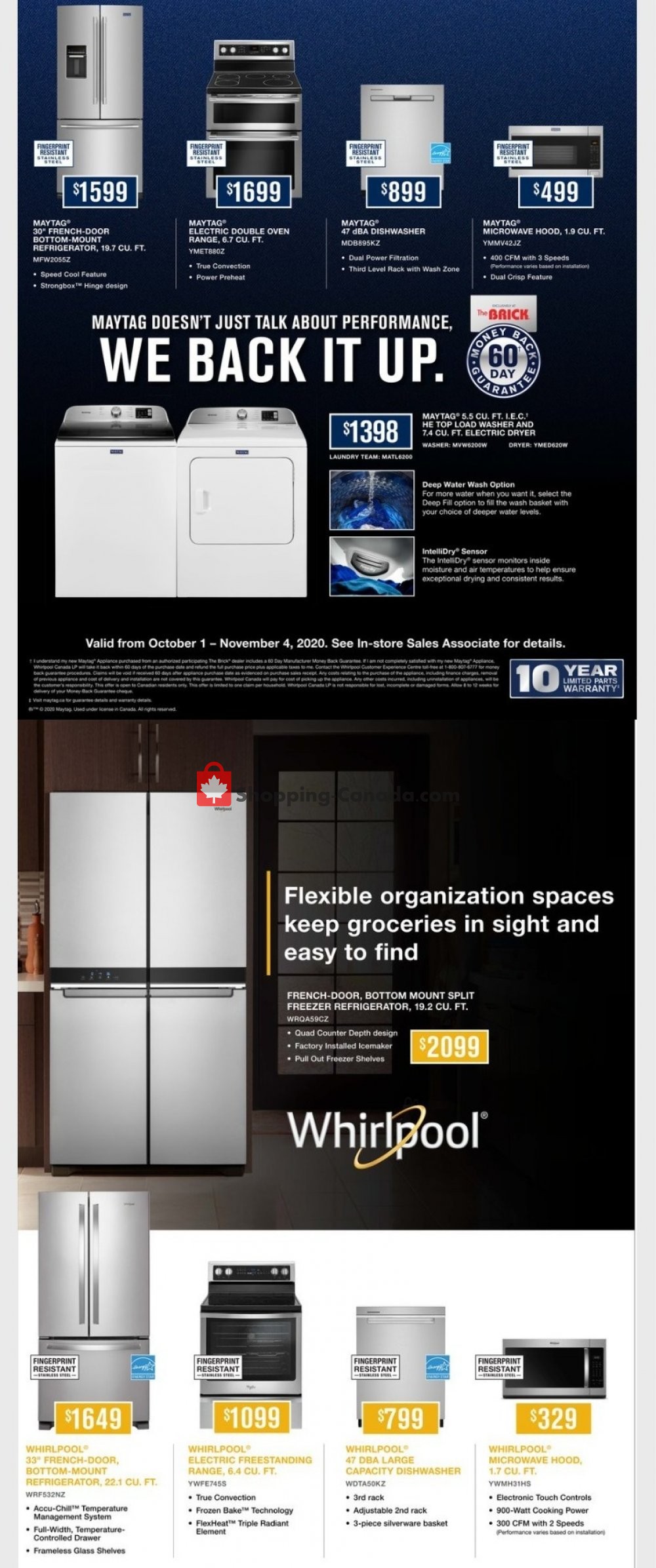 The Brick flyer from Friday October 9, 2020 to Thursday October 22, 2020 - page 6
