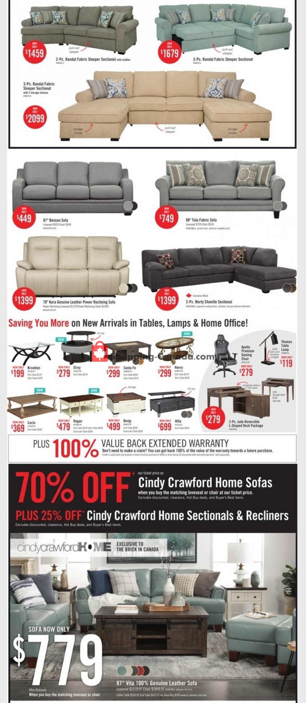 The Brick flyer from Friday October 9, 2020 to Thursday October 22, 2020 - page 14
