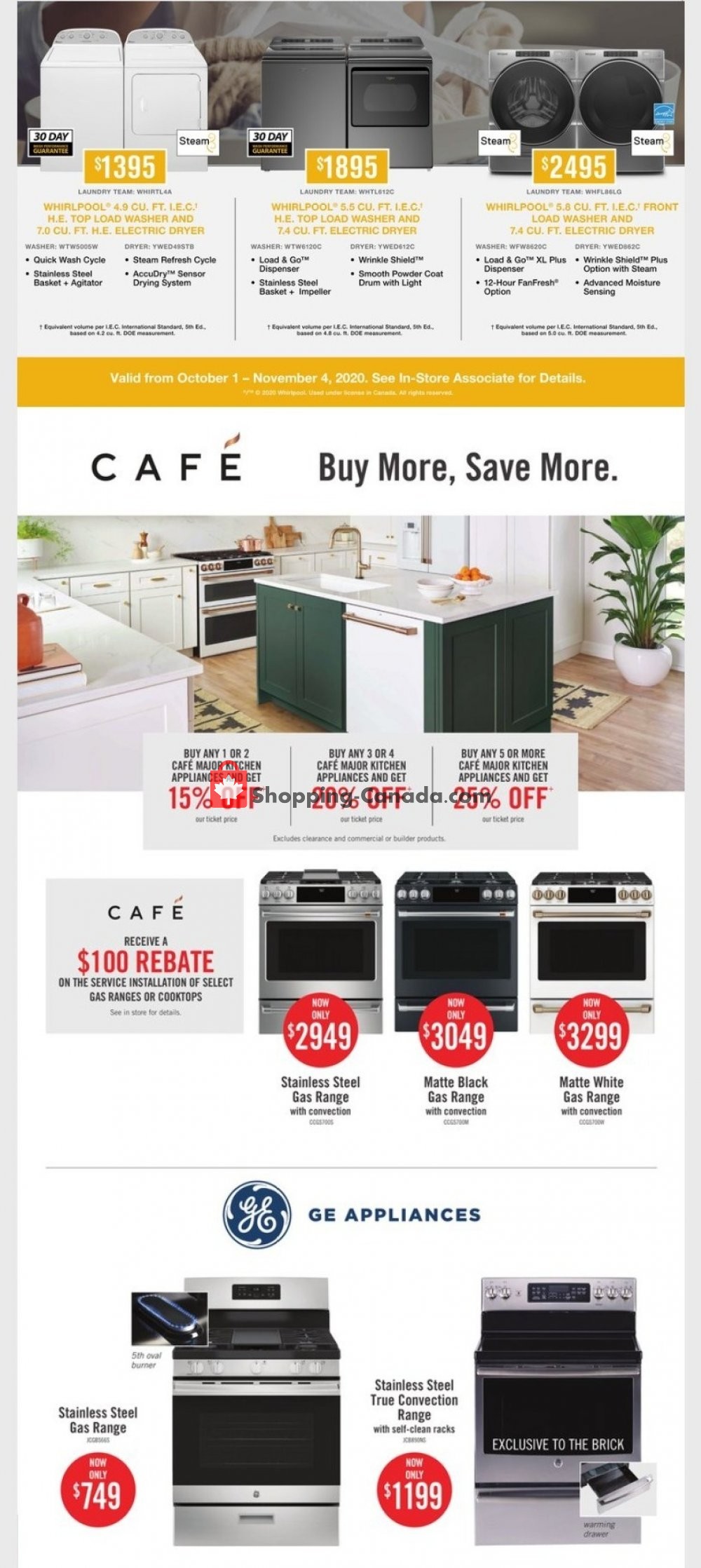 The Brick flyer from Friday October 9, 2020 to Thursday October 22, 2020 - page 5