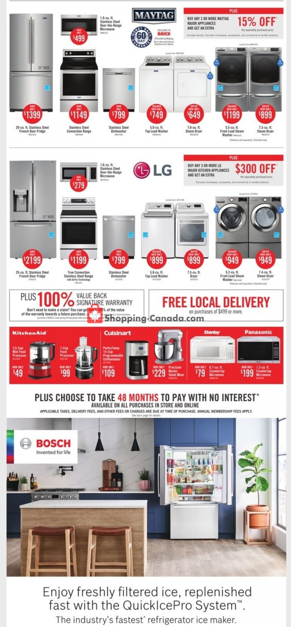 The Brick flyer from Friday October 9, 2020 to Thursday October 22, 2020 - page 9
