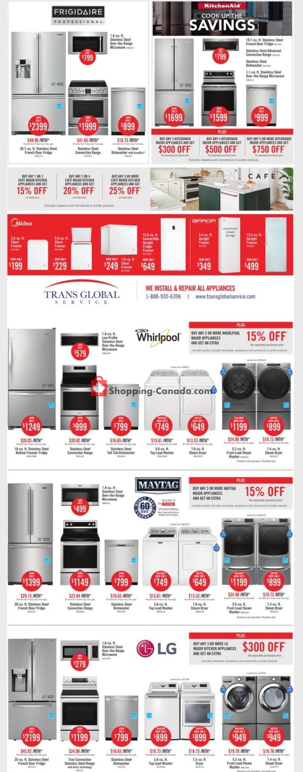 The Brick flyer from Friday October 9, 2020 to Thursday October 22, 2020 - page 9