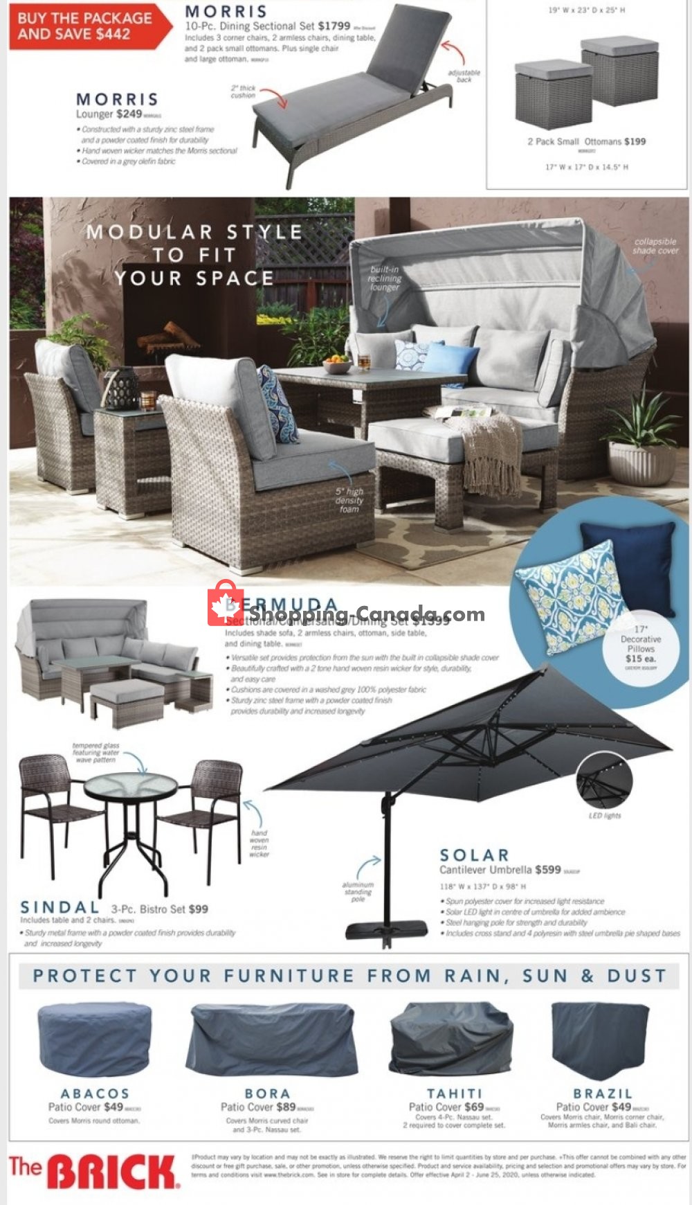 The Brick flyer from Thursday April 2, 2020 to Thursday September 3, 2020 - page 6