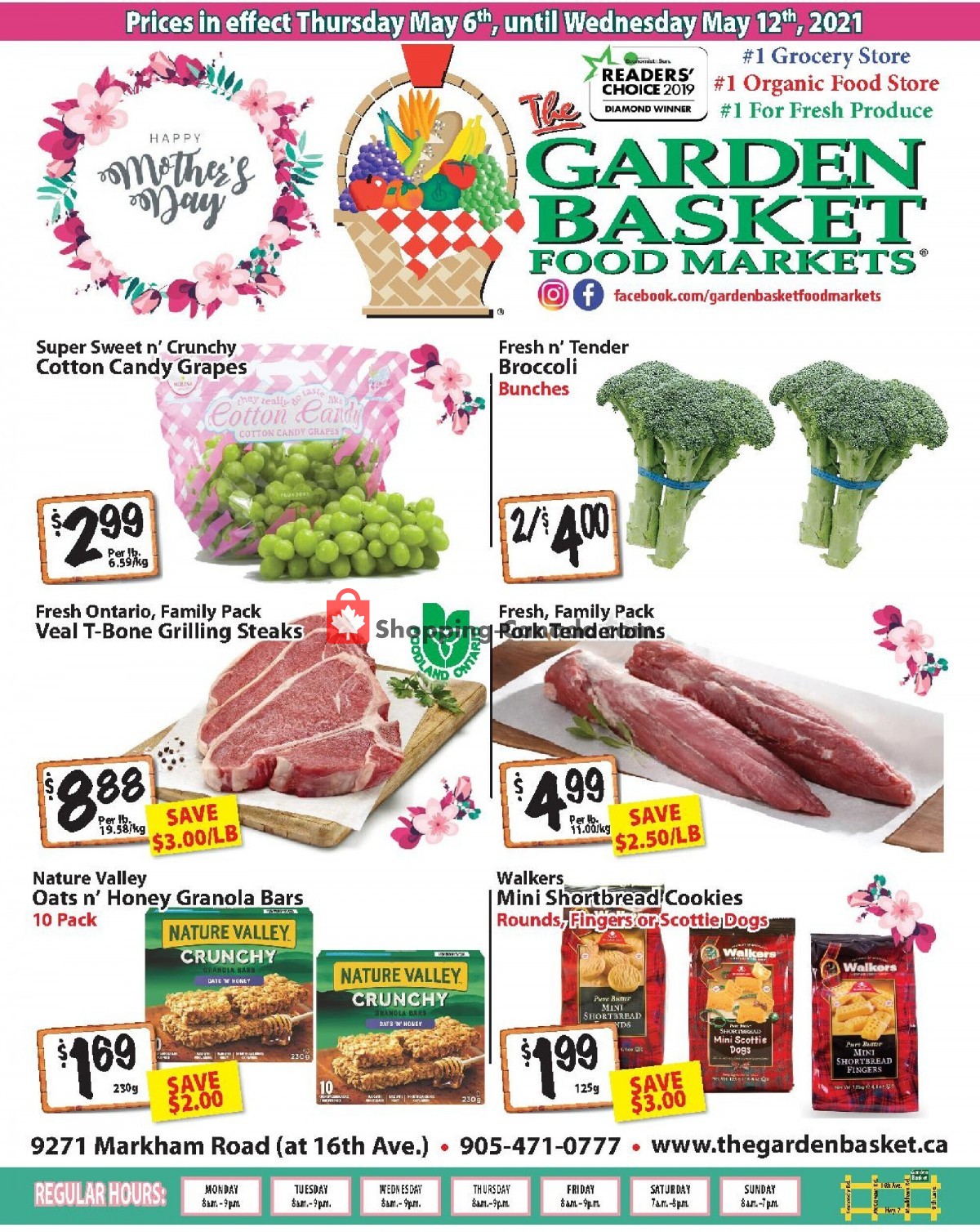 The Garden Basket flyer from Thursday May 6, 2021 to Wednesday May 12, 2021 - page 1
