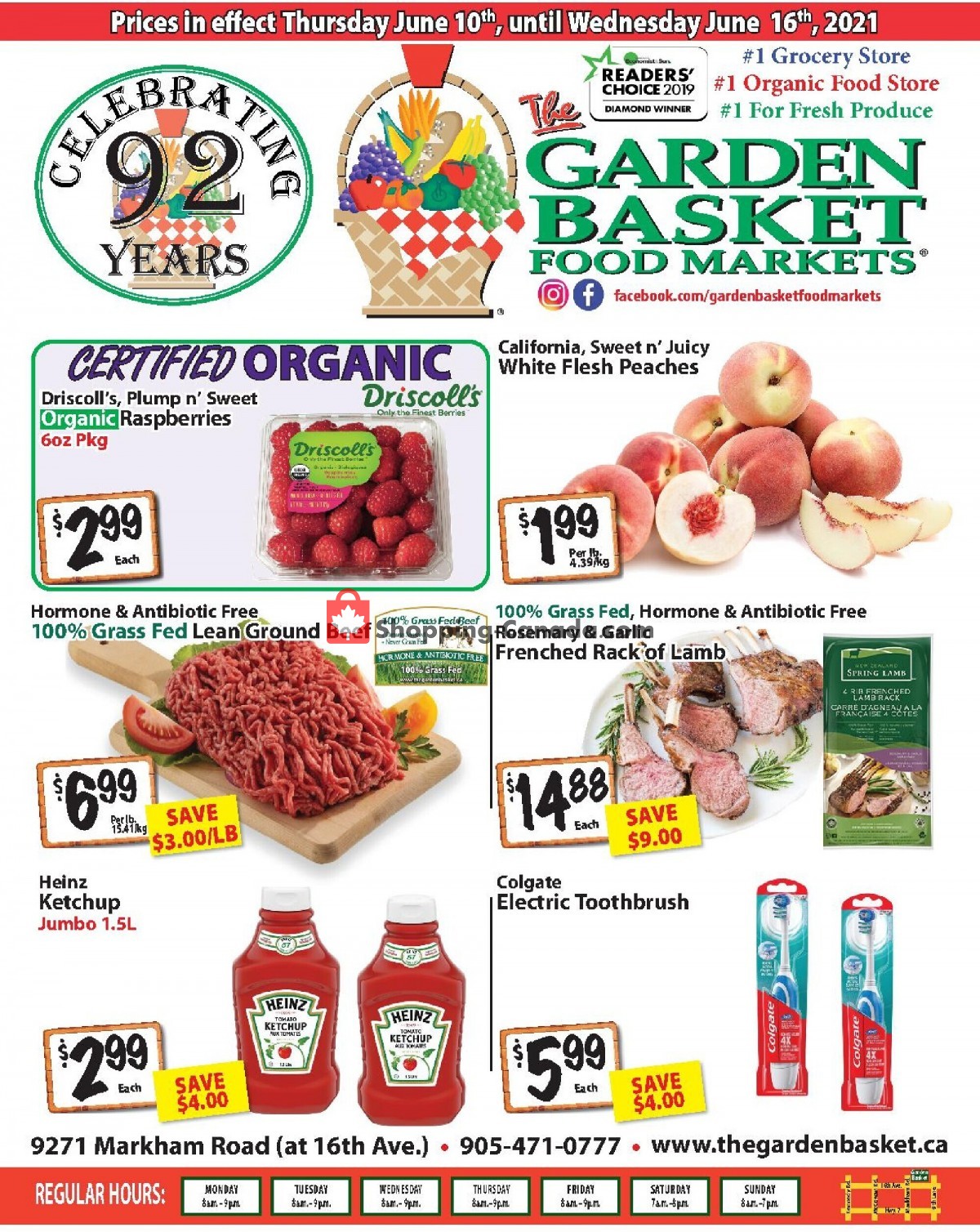 The Garden Basket flyer from Thursday June 10, 2021 to Wednesday June 16, 2021 - page 1