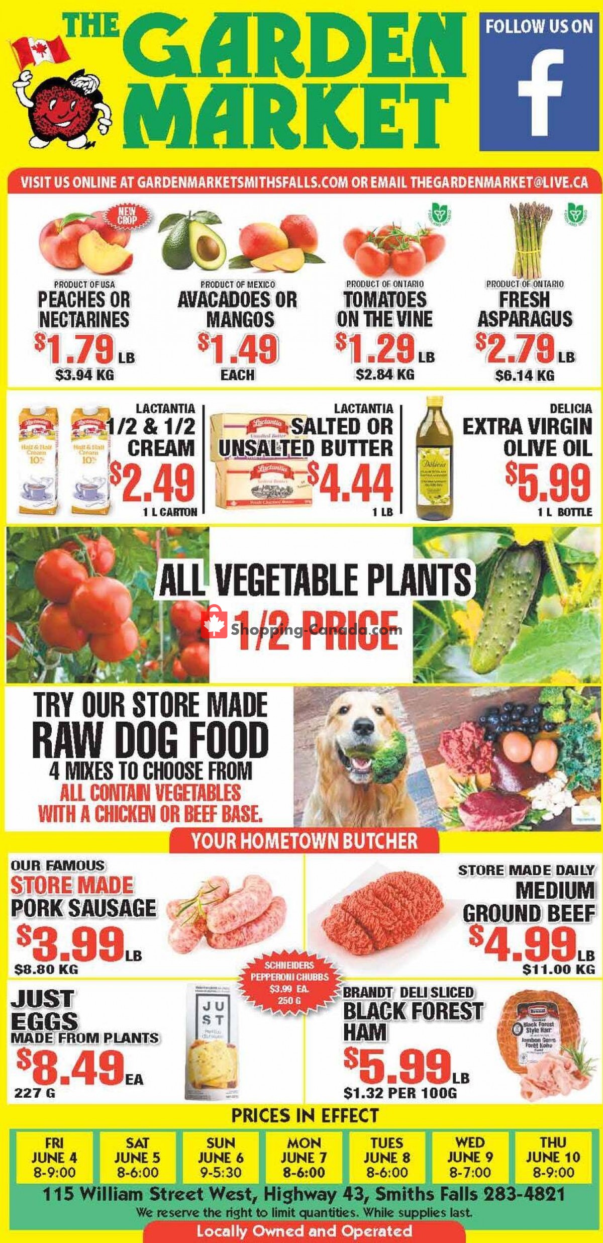 The Garden Market flyer from Friday June 4, 2021 to Thursday June 10, 2021 - page 1