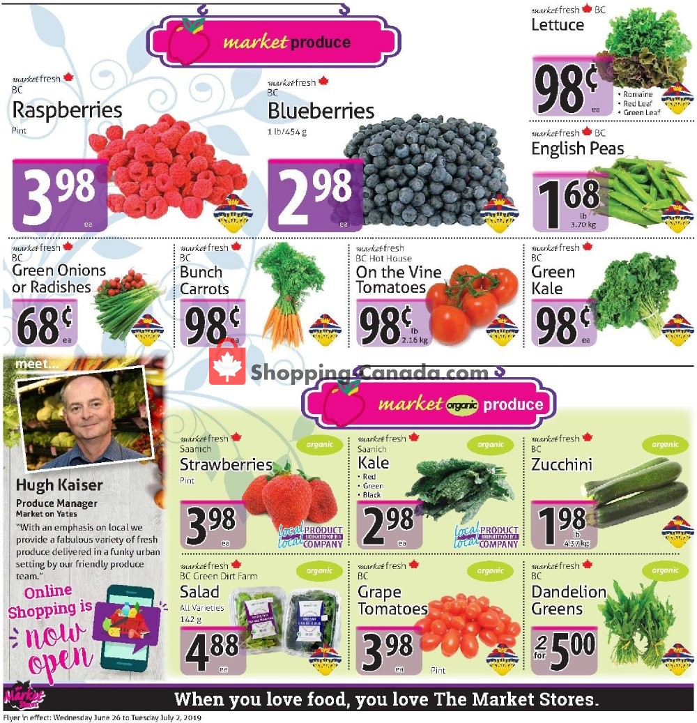 The Market Stores flyer from Wednesday June 26, 2019 to Tuesday July 2, 2019 - page 2