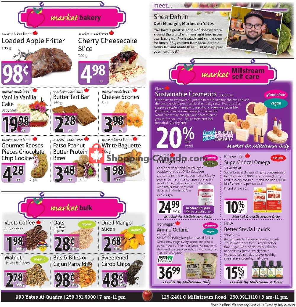 The Market Stores flyer from Wednesday June 26, 2019 to Tuesday July 2, 2019 - page 7
