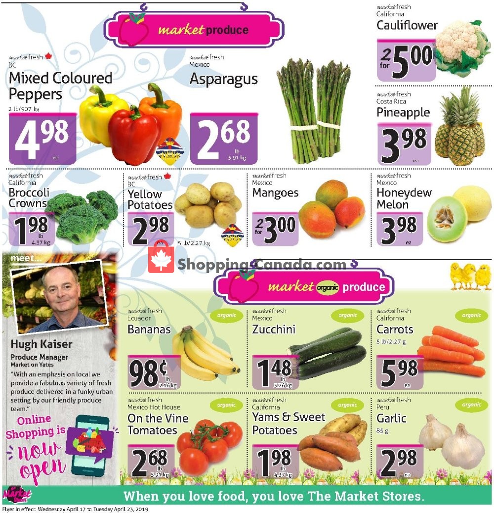 The Market Stores flyer from Wednesday April 17, 2019 to Tuesday April 23, 2019 - page 2