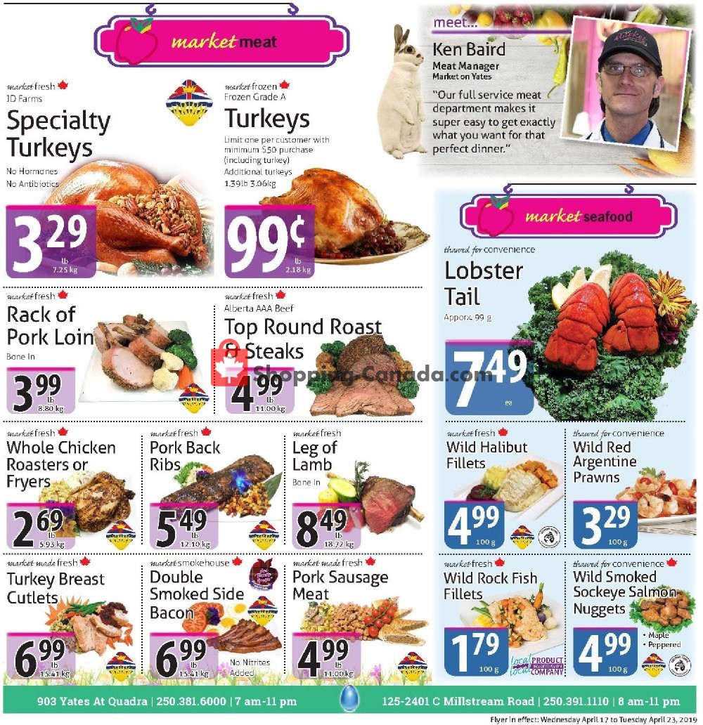 The Market Stores flyer from Wednesday April 17, 2019 to Tuesday April 23, 2019 - page 3