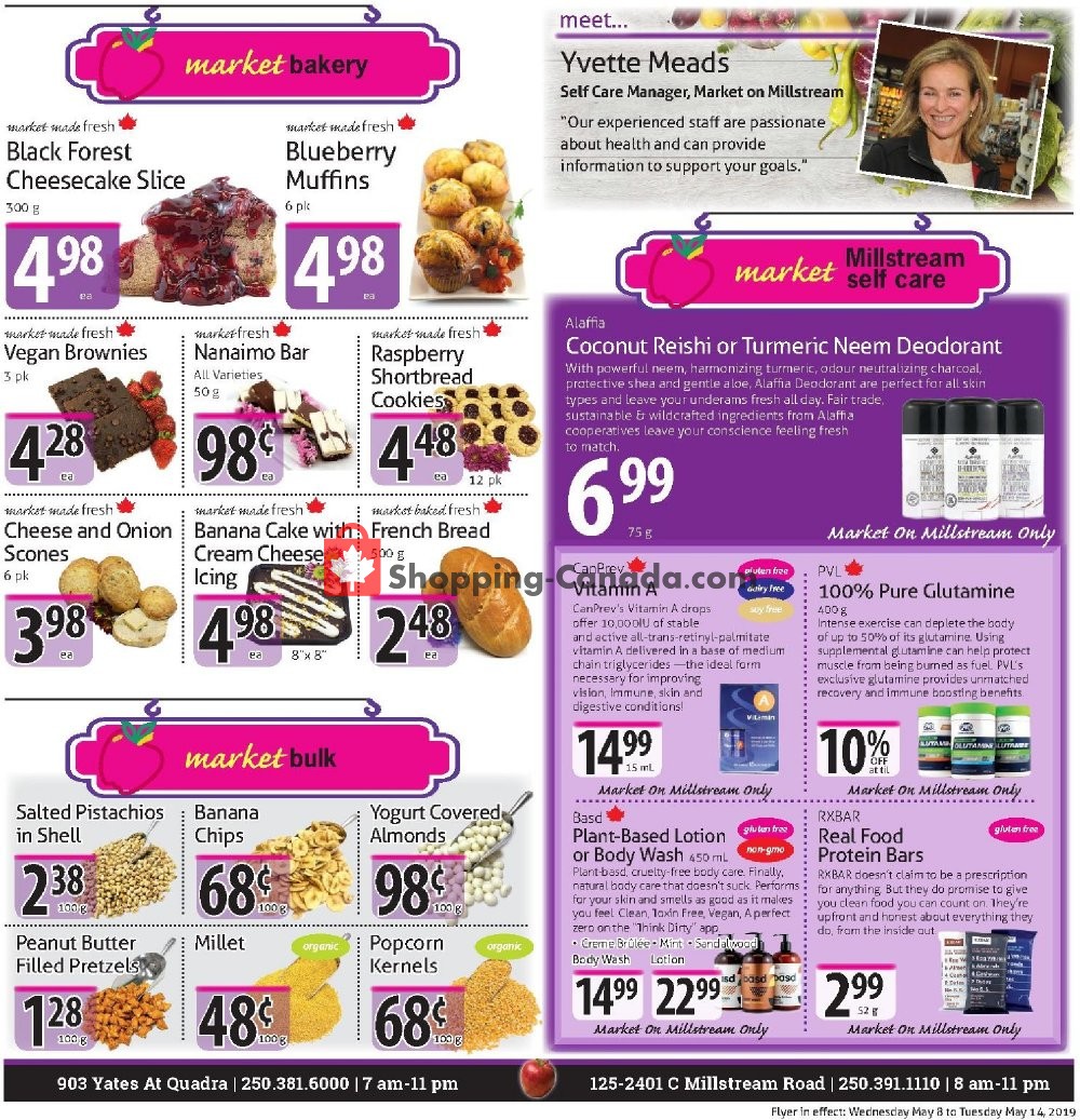 The Market Stores flyer from Wednesday May 8, 2019 to Tuesday May 14, 2019 - page 7