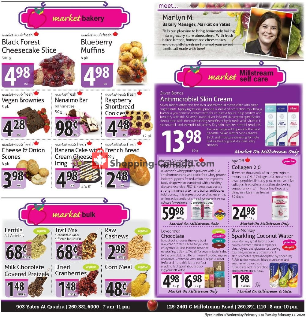 The Market Stores flyer from Wednesday February 5, 2020 to Tuesday February 11, 2020 - page 7