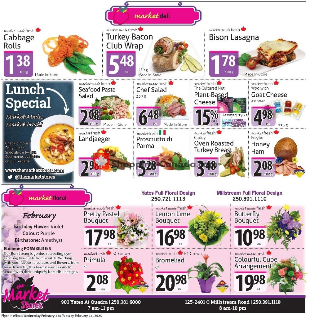 The Market Stores flyer from Wednesday February 5, 2020 to Tuesday February 11, 2020 - page 8