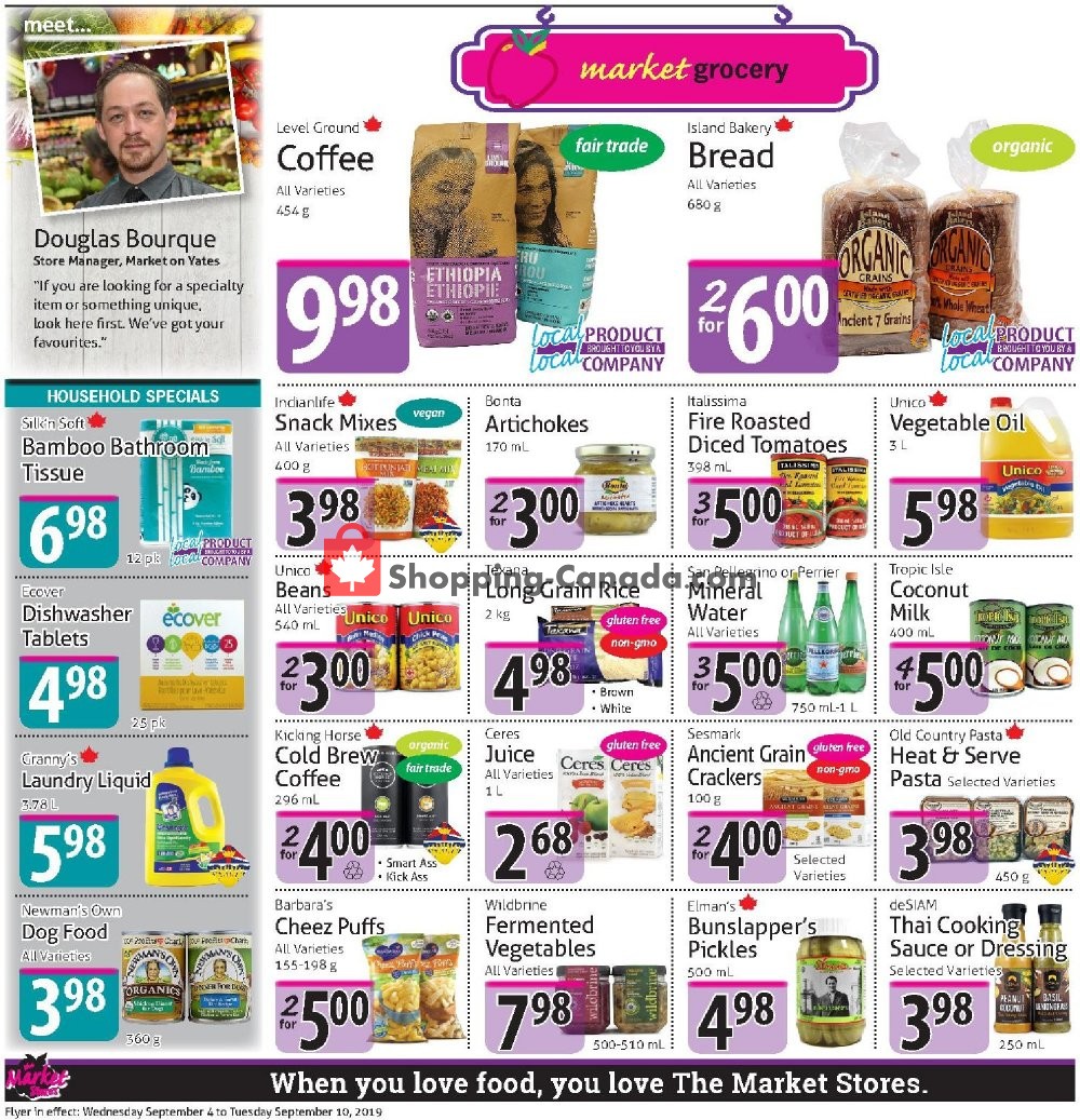 The Market Stores flyer from Wednesday September 4, 2019 to Tuesday September 10, 2019 - page 4
