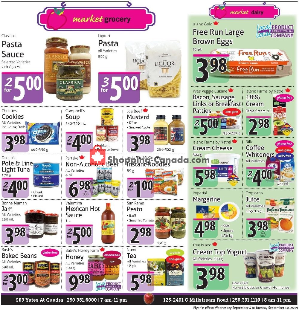 The Market Stores flyer from Wednesday September 4, 2019 to Tuesday September 10, 2019 - page 5