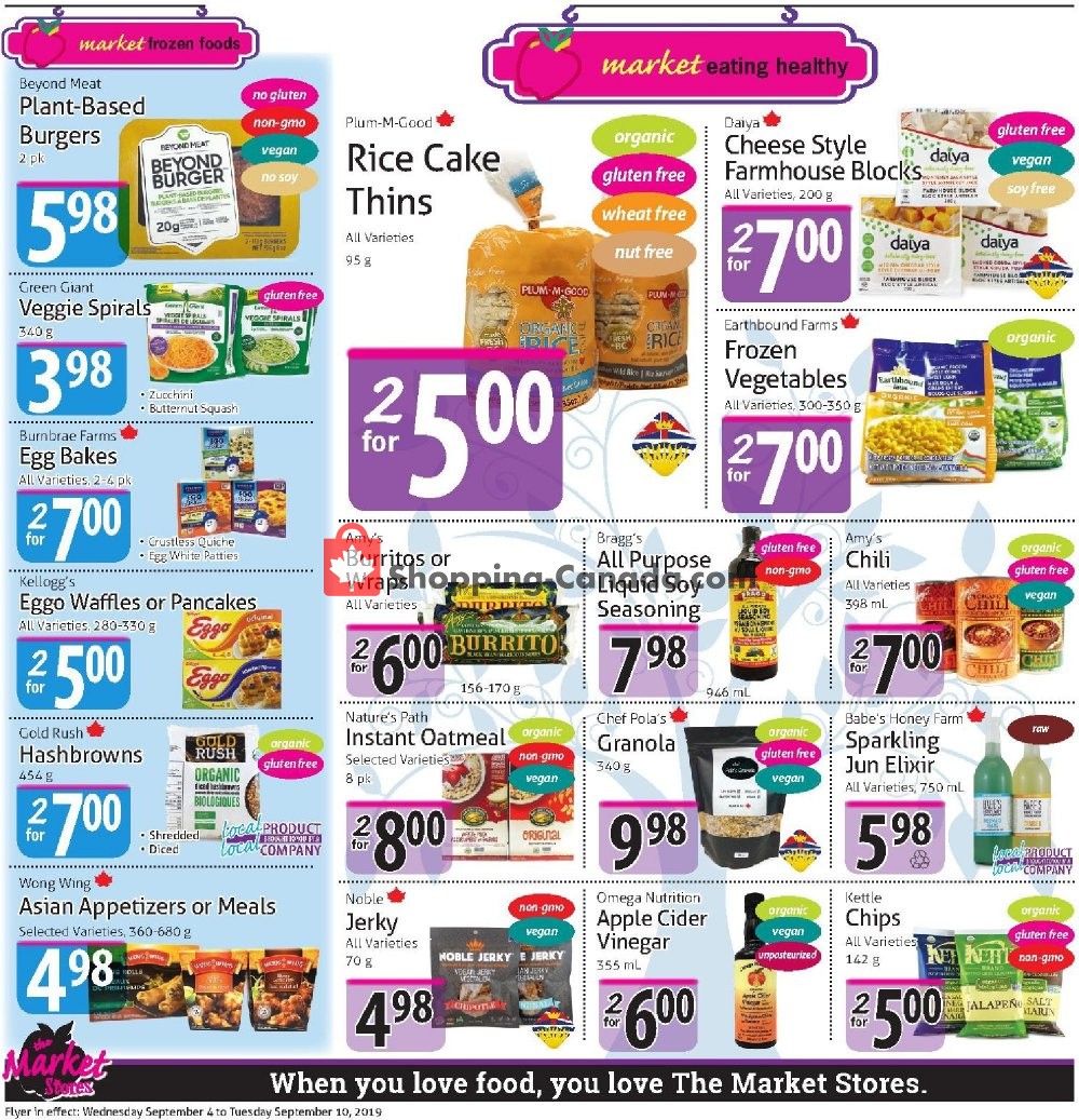 The Market Stores flyer from Wednesday September 4, 2019 to Tuesday September 10, 2019 - page 6