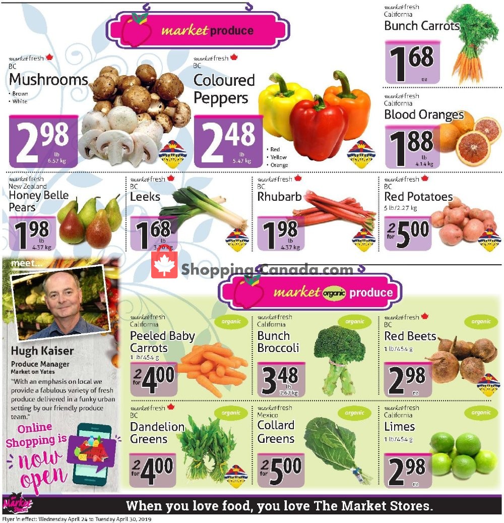 The Market Stores flyer from Wednesday April 24, 2019 to Tuesday April 30, 2019 - page 2
