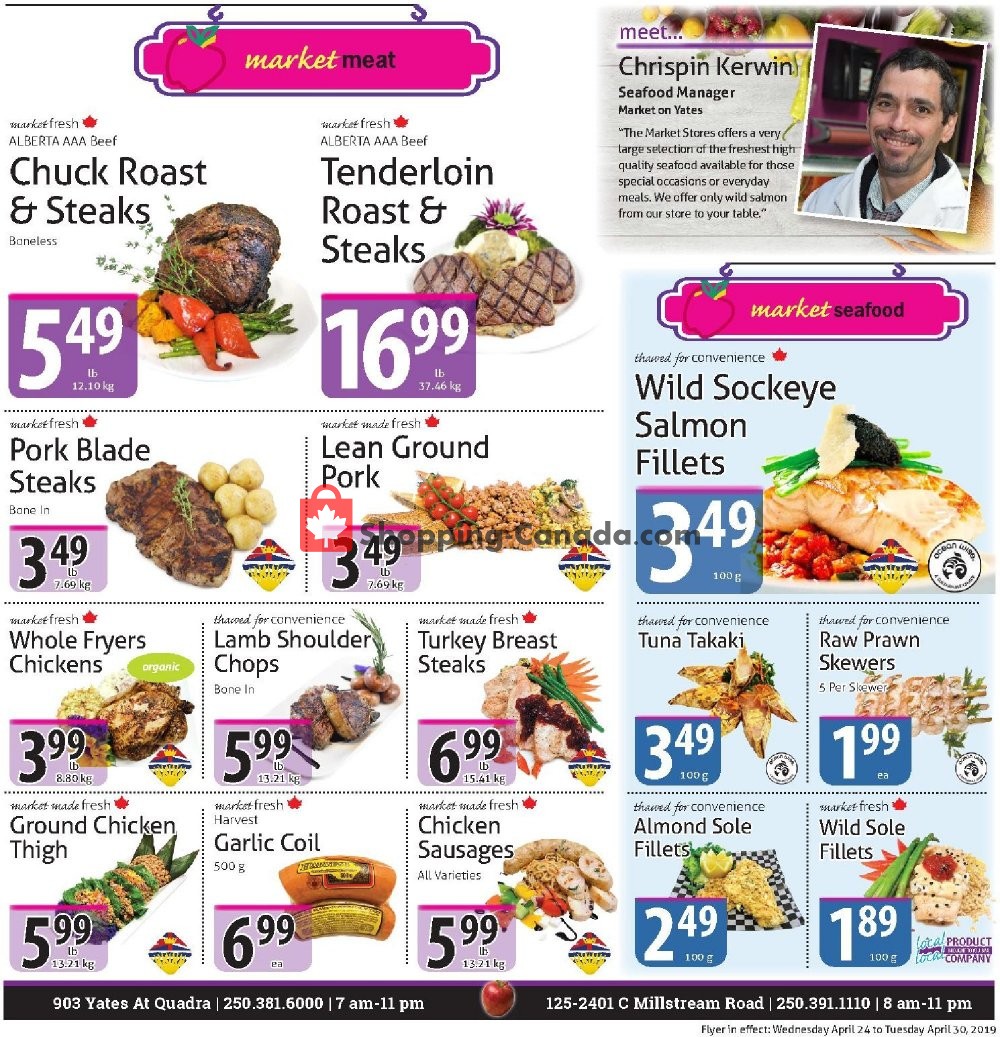 The Market Stores flyer from Wednesday April 24, 2019 to Tuesday April 30, 2019 - page 3