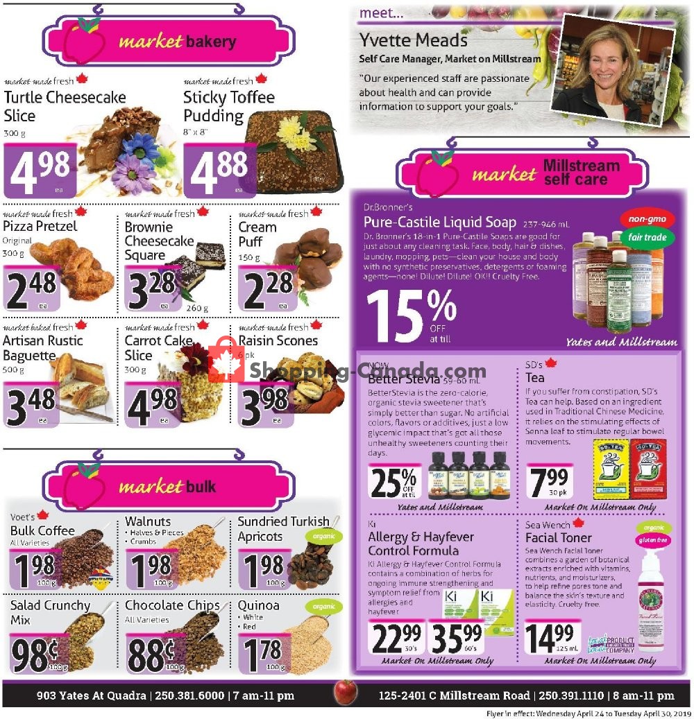 The Market Stores flyer from Wednesday April 24, 2019 to Tuesday April 30, 2019 - page 7