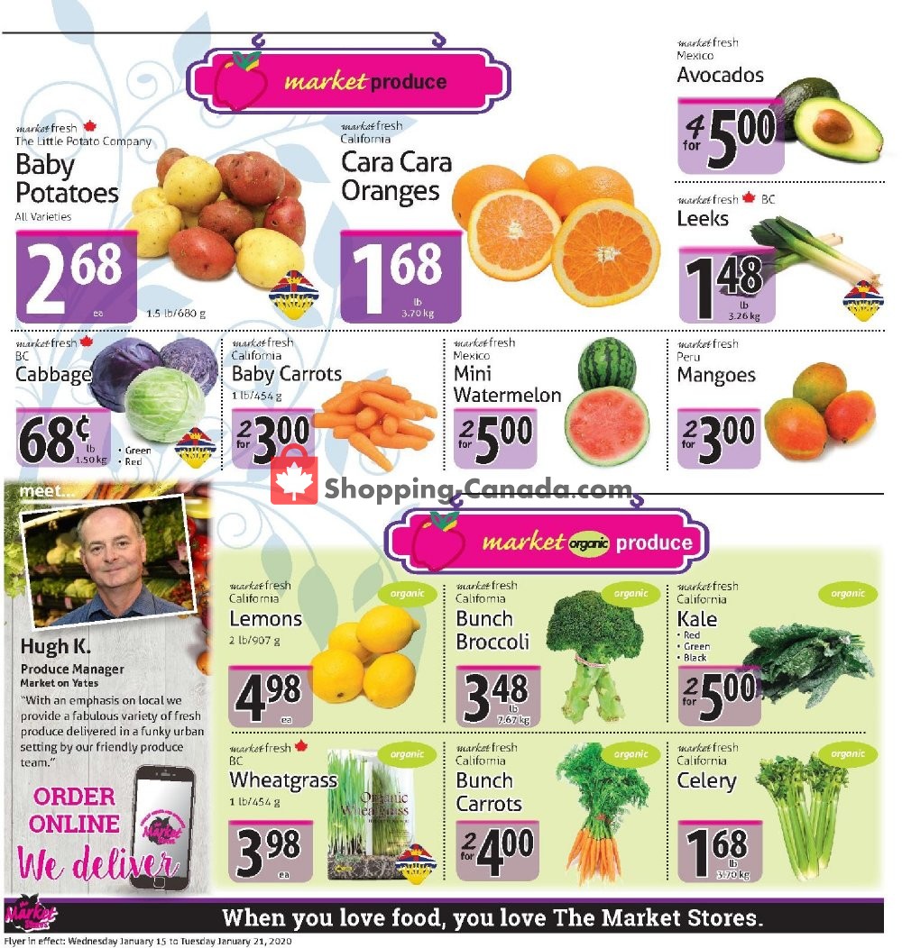 The Market Stores flyer from Wednesday January 15, 2020 to Tuesday January 21, 2020 - page 2