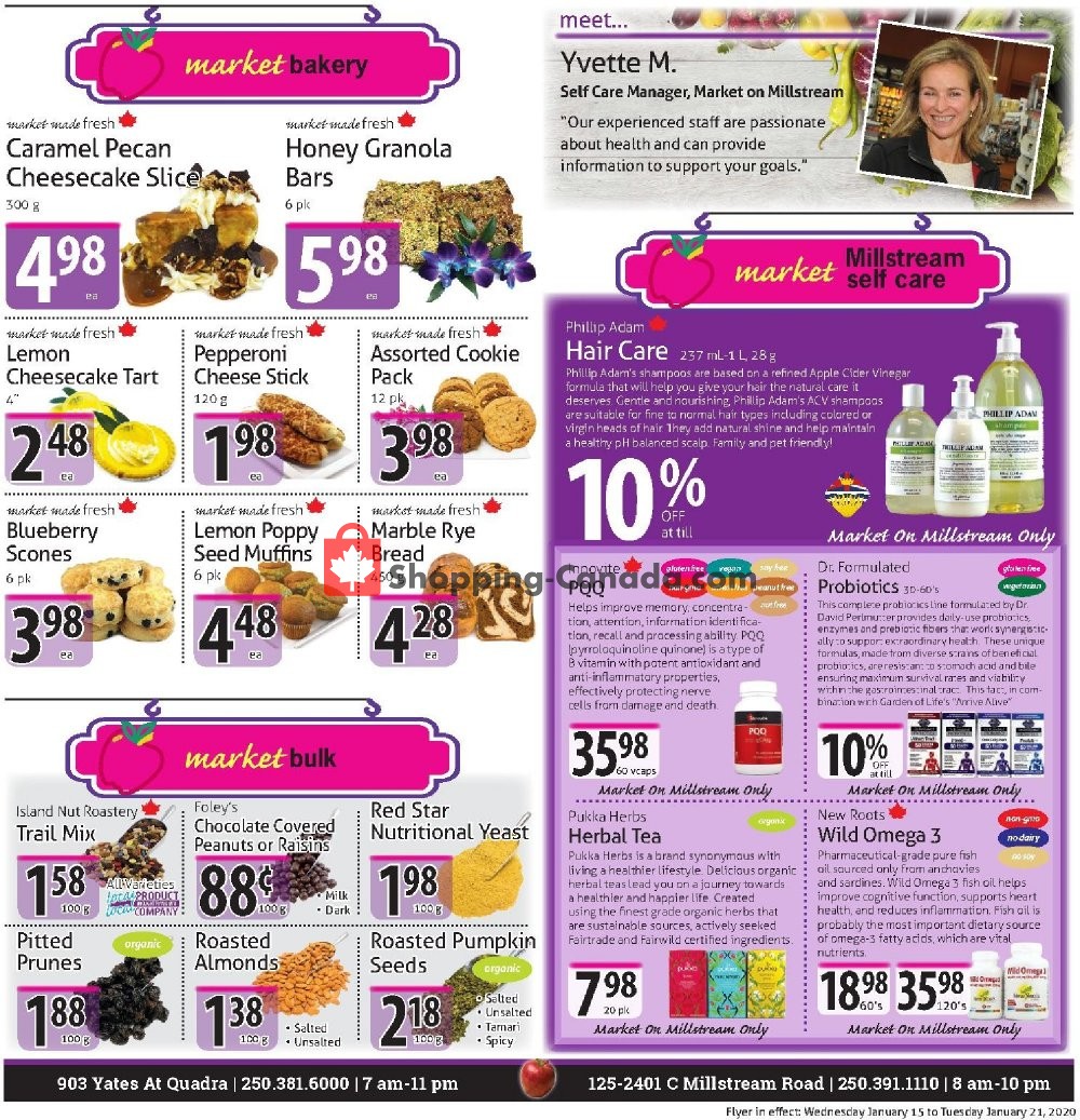 The Market Stores flyer from Wednesday January 15, 2020 to Tuesday January 21, 2020 - page 7