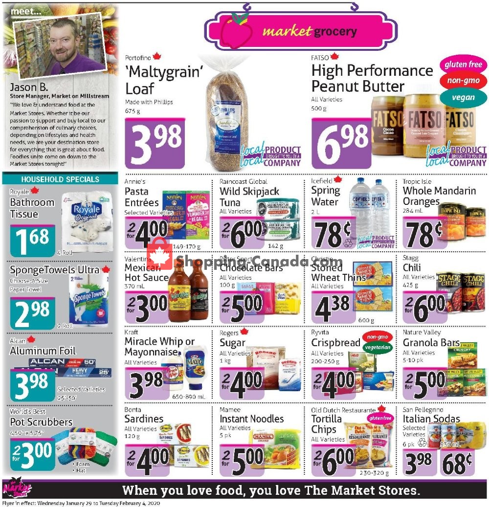 The Market Stores flyer from Wednesday January 29, 2020 to Tuesday February 4, 2020 - page 4