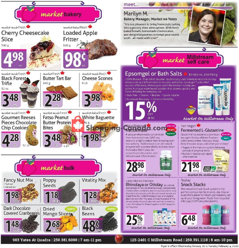 The Market Stores flyer from Wednesday January 29, 2020 to Tuesday February 4, 2020 - page 7
