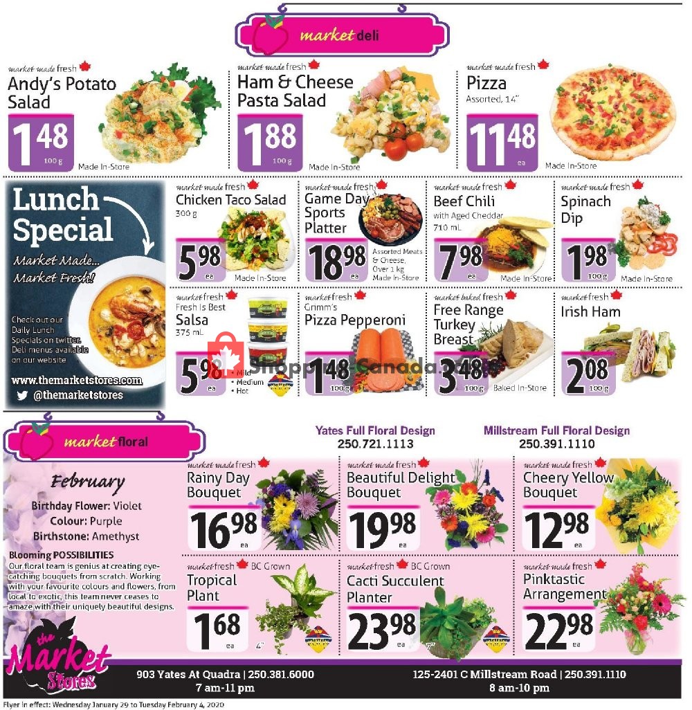 The Market Stores flyer from Wednesday January 29, 2020 to Tuesday February 4, 2020 - page 8