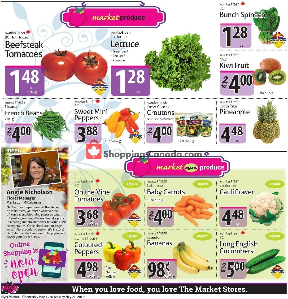The Market Stores flyer from Wednesday May 15, 2019 to Tuesday May 21, 2019 - page 2