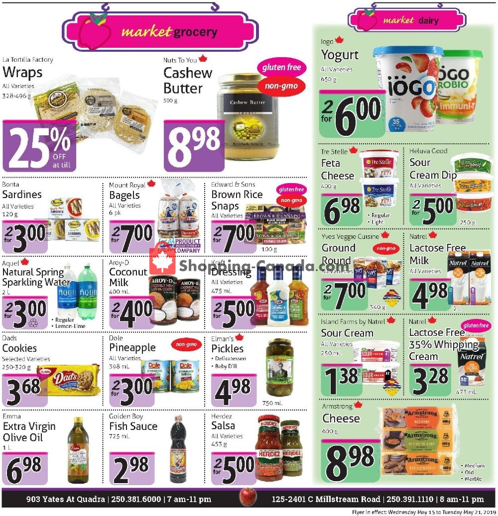The Market Stores flyer from Wednesday May 15, 2019 to Tuesday May 21, 2019 - page 5