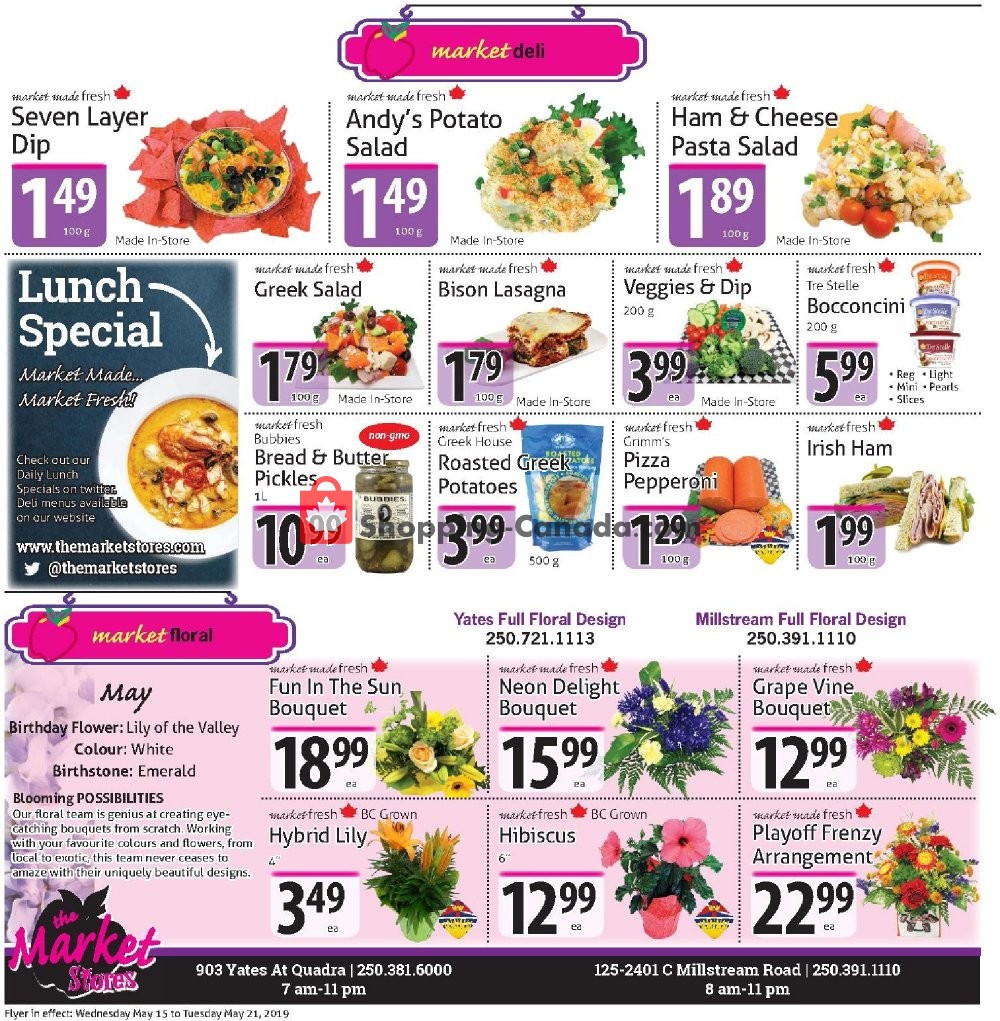 The Market Stores flyer from Wednesday May 15, 2019 to Tuesday May 21, 2019 - page 8