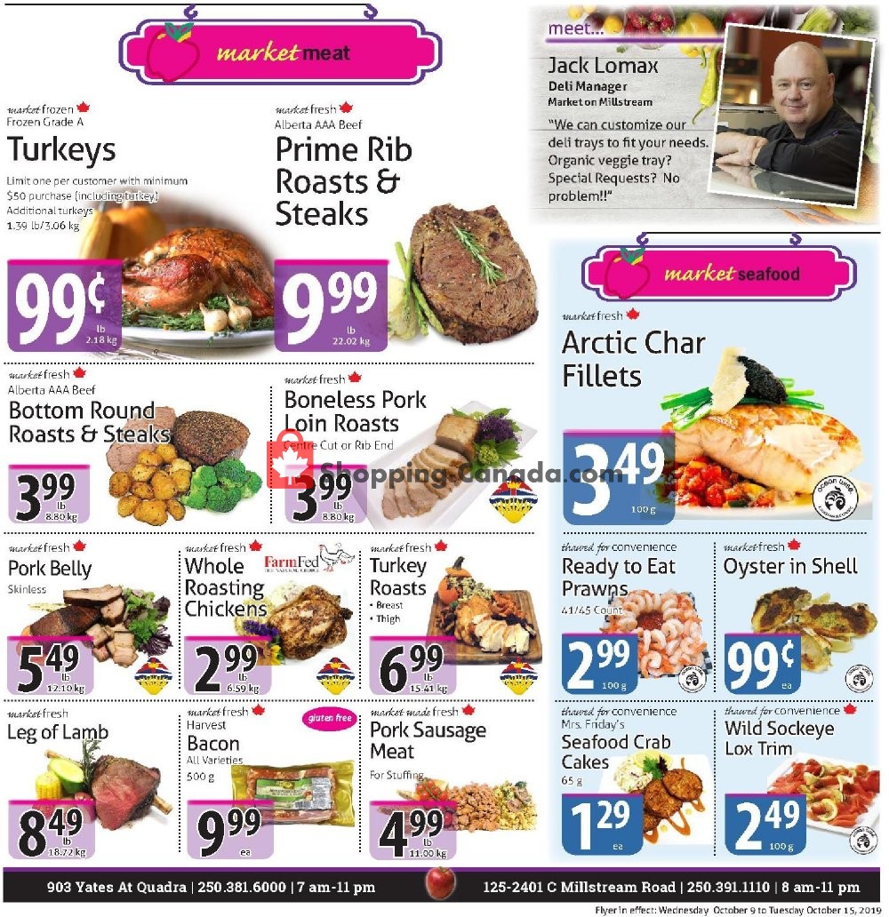 The Market Stores flyer from Wednesday October 9, 2019 to Tuesday October 15, 2019 - page 3
