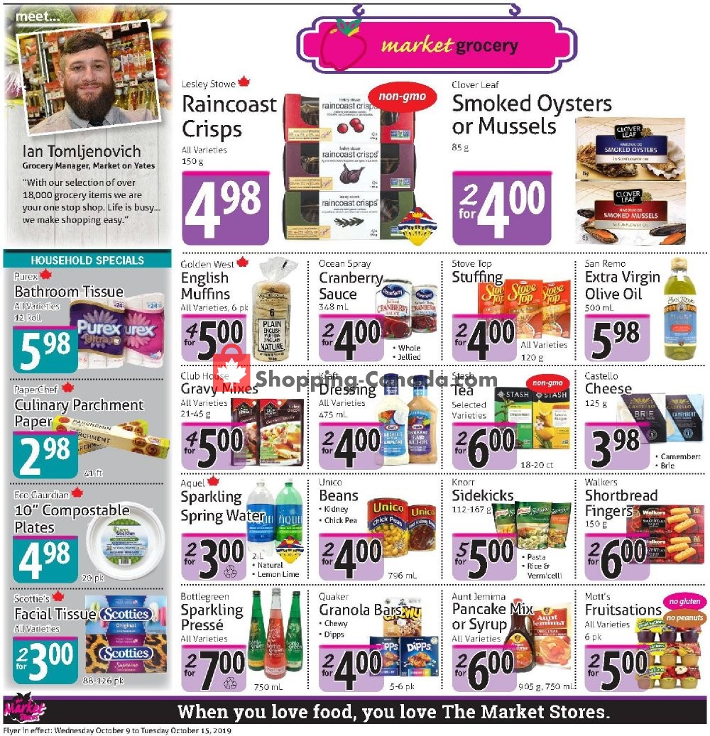 The Market Stores flyer from Wednesday October 9, 2019 to Tuesday October 15, 2019 - page 4