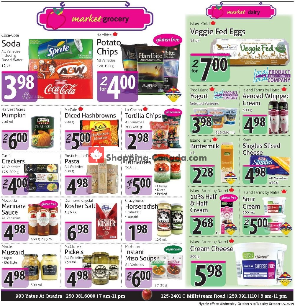 The Market Stores flyer from Wednesday October 9, 2019 to Tuesday October 15, 2019 - page 5