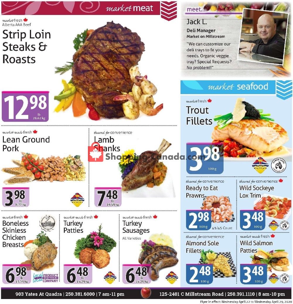 The Market Stores flyer from Wednesday April 22, 2020 to Tuesday April 28, 2020 - page 3