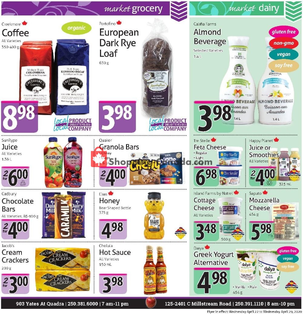 The Market Stores flyer from Wednesday April 22, 2020 to Tuesday April 28, 2020 - page 5