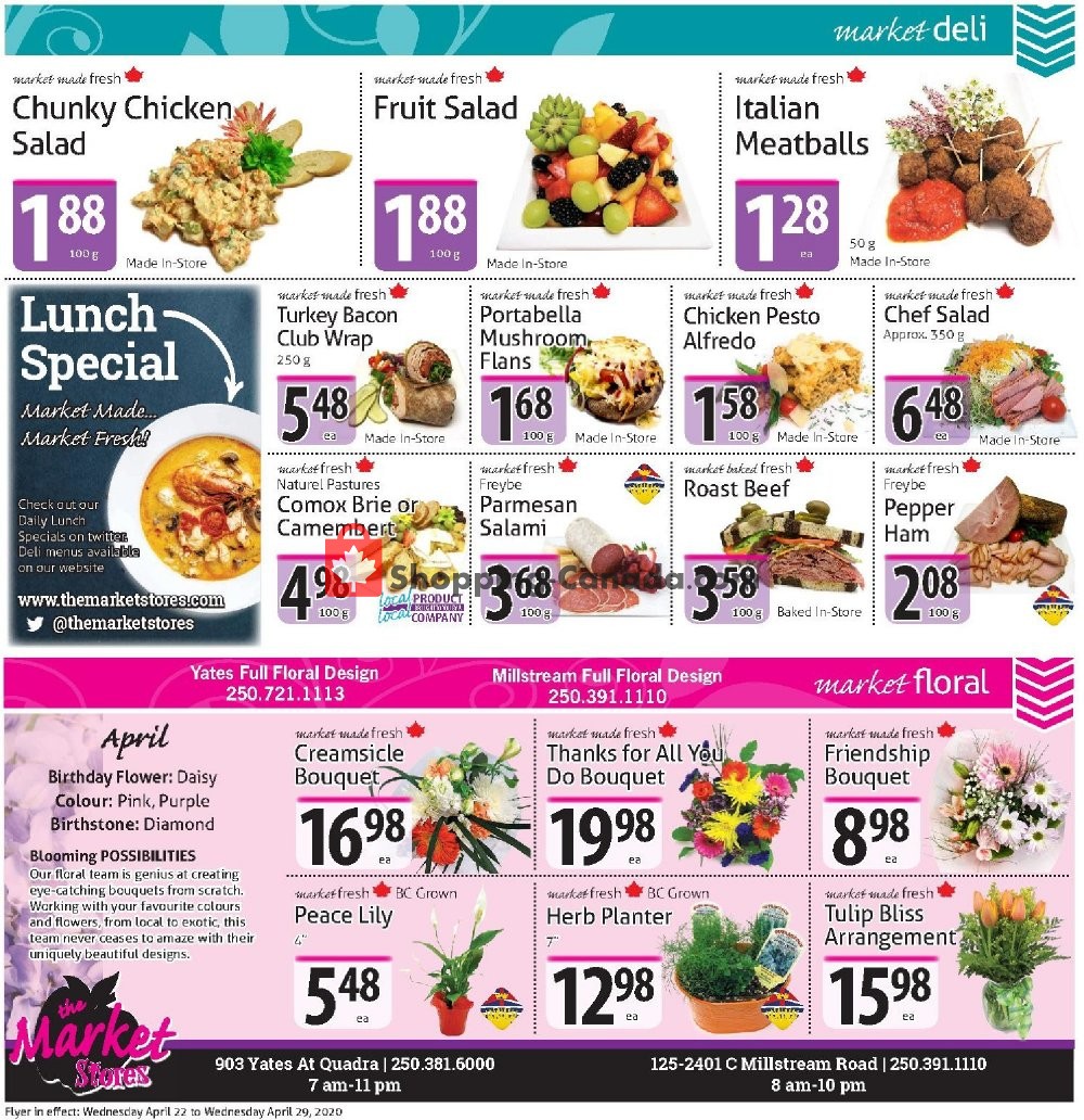 The Market Stores flyer from Wednesday April 22, 2020 to Tuesday April 28, 2020 - page 8