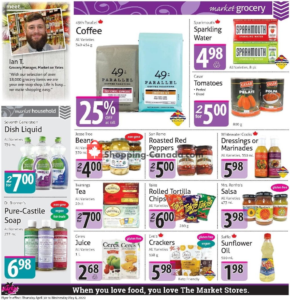 The Market Stores flyer from Thursday April 30, 2020 to Wednesday May 6, 2020 - page 4
