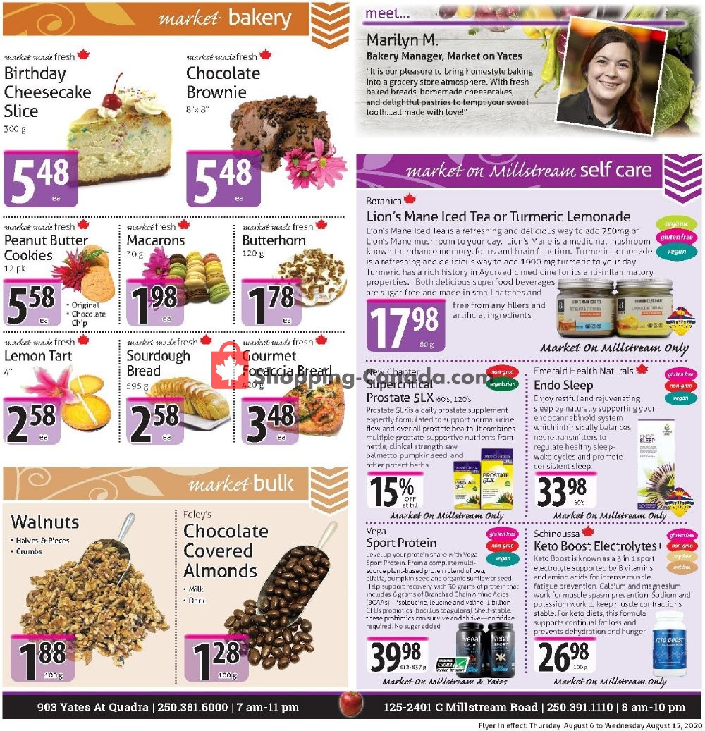 The Market Stores flyer from Thursday August 6, 2020 to Wednesday August 12, 2020 - page 7